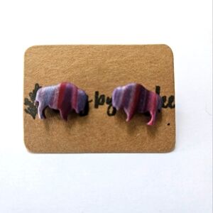 Buffalo Earrings
